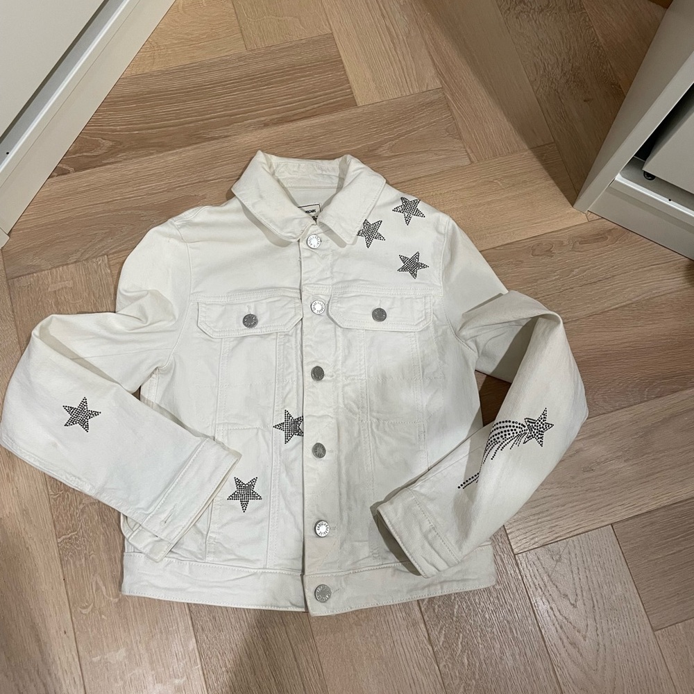 Zadig & Voltaire Kioky Denim Jacket in Size XS